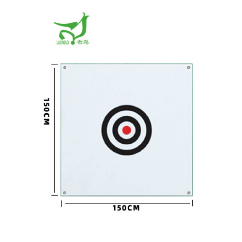 高爾夫打擊墊練習網加厚帆布目標揮桿網靶布練習場家用圓心打擊布