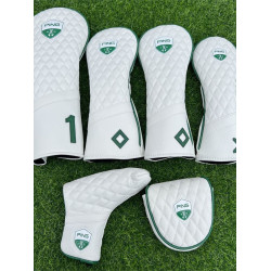 新款高爾夫木桿套球桿套鐵桿套磁吸推桿套