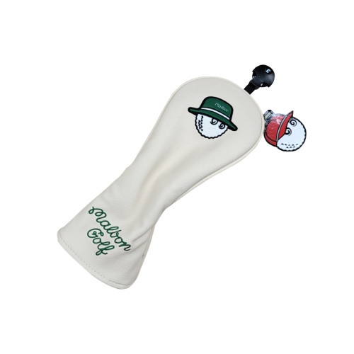 韓國Malbon高爾夫球桿套漁夫帽限量款木鐵推桿套  桿頭套保護帽套