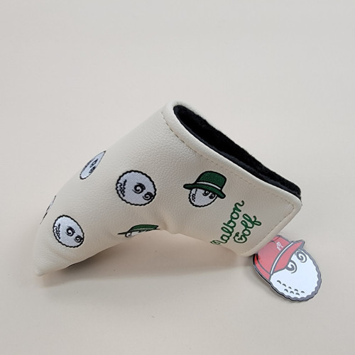 韓國Malbon高爾夫球桿套漁夫帽限量款木鐵推桿套  桿頭套保護帽套