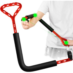 新升級 室內高爾夫揮桿練習器旋轉者平面動作糾正訓練器材可折曡