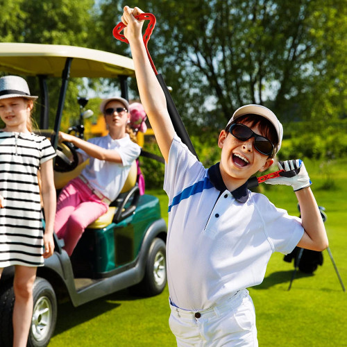 新升級 室內高爾夫揮桿練習器旋轉者平面動作糾正訓練器材可折曡