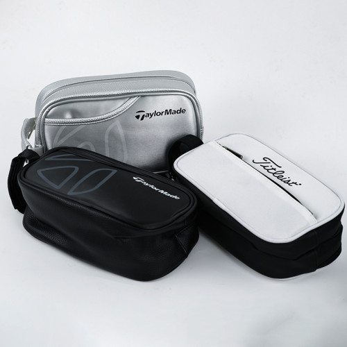 新款高爾夫手包下場手抓包收納置球袋大容量多功能防水手拿包GOLF