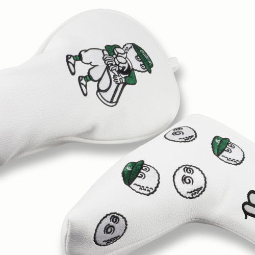 加厚高爾夫球桿套MALBON球桿套卡通球童白一號木桿套鐵桿套推桿套