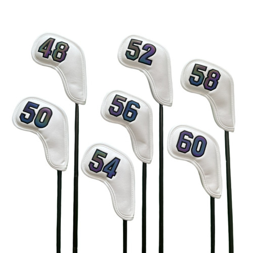 高爾夫沙 桿套挖起桿帽套球頭保護套48 50 52 54 56 58 60 高檔PU