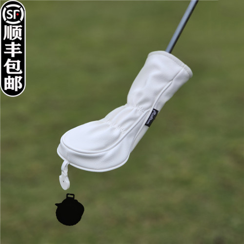 鴨舌帽漁夫帽高爾夫球桿套 桿頭套 球頭保護帽套卡通木桿套