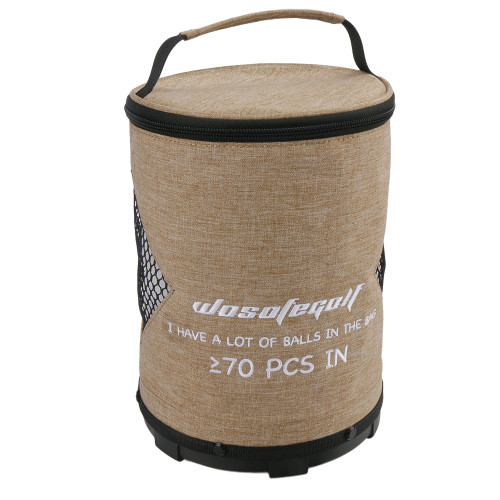 新款高爾夫裝球網袋收納袋球袋可裝25/40/70顆球三種顔色規格可選