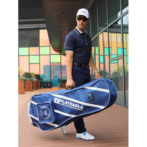 【旅行托運航空包】防雨罩雨披可折曡PlayEagle高爾夫球包保護套