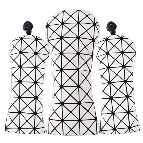 尚邊女包幾何圖案六格高爾夫木桿套球桿套一號木桿套 尚邊女包幾何圖案六格高爾夫木桿套球桿套一號木桿套