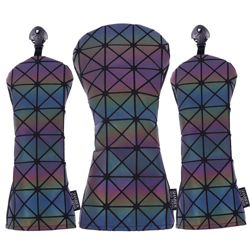 尚邊女包幾何圖案六格高爾夫木桿套球桿套一號木桿套 尚邊女包幾何圖案六格高爾夫木桿套球桿套一號木桿套