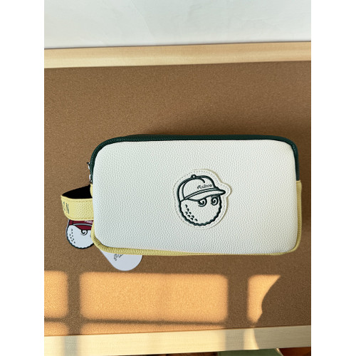 韓國新款高爾夫手包雜物包拼色雙層防水男女通用手提包小球袋golf 韓國新款高爾夫手包雜物包拼色雙層防水男女通用手提包小球袋golf