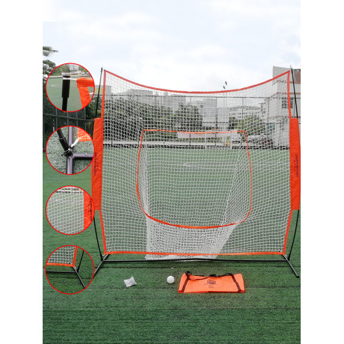 棒球網成人兒童室內戶外棒球打擊練習擋網壘球訓練平面投手飛盤網