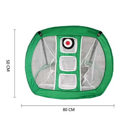 HOW TRUE高爾夫球練習網切桿多目標訓練網家用迷你打擊墊易折曡網
