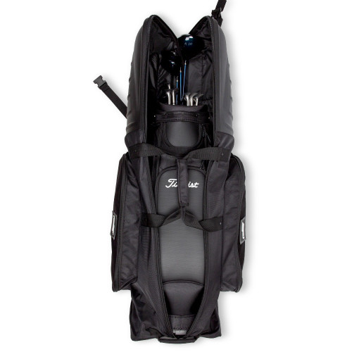 高爾夫飛機托運航空包硬殼配支架桿保護golf Travel bag Cue stay