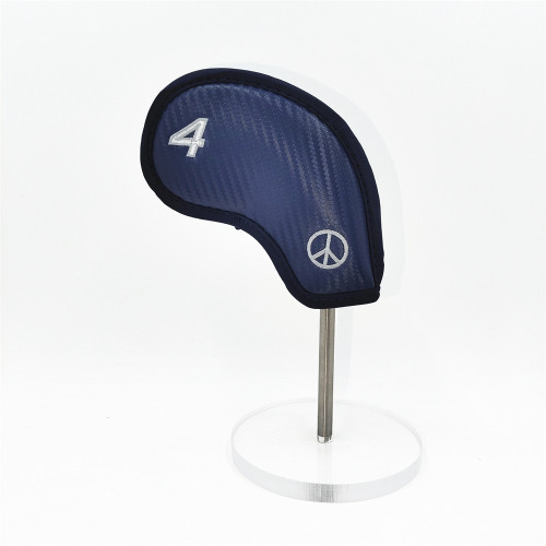 ep高爾夫鐵桿套黑碳紋小巧貼合10衹套裝經典款輕量耐用IRON保護套