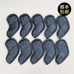 通用款個性骷髏高爾夫球桿套 桿頭套 大小半圓大頭推桿套球頭帽套