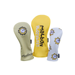 出口日韓太陽花漁夫帽高爾夫木桿套 桿頭套帽套 球頭保護套原版