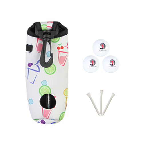 高爾夫花色小球袋柔軟耐用可裝3粒高爾夫球3粒球釘潛水面料小球包 高爾夫花色小球袋柔軟耐用可裝3粒高爾夫球3粒球釘潛水面料小球包