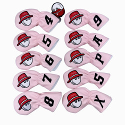 韓版原單高爾夫球桿套桿頭套木桿套推桿套球頭套鐵桿套保護套GO