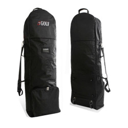 PE航空高爾夫球包保護套可折曡尼龍材質飛機包帶輪旅行機場托運包