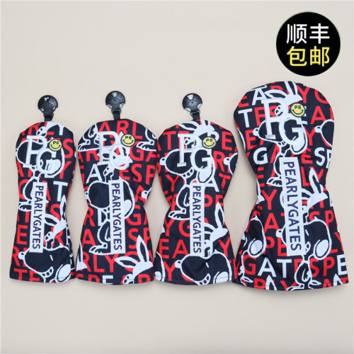 新款PG笑臉高爾夫球桿套 桿頭套 木桿套帽套個性男女士通用運動 新款PG笑臉高爾夫球桿套 桿頭套 木桿套帽套個性男女士通用運動