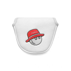 漁夫帽子強磁推桿套高爾夫球桿套桿頭套保護套一字半圓方形推桿套