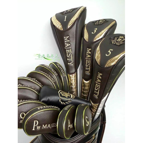 高爾夫球桿套新品鐵桿組帽套mj磁吸款皮革棕桿頭保護套馬路曼木桿 高爾夫球桿套新品鐵桿組帽套mj磁吸款皮革棕桿頭保護套馬路曼木桿