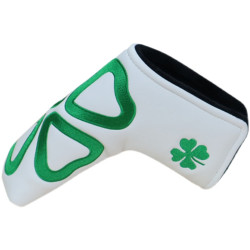 四葉草小半圓直條一字木桿推桿套高爾夫球桿套 桿頭套 球頭保護套