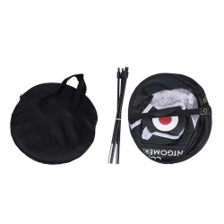 創盛體育鋼折曡集球網高爾夫練習網切桿網方形練習網