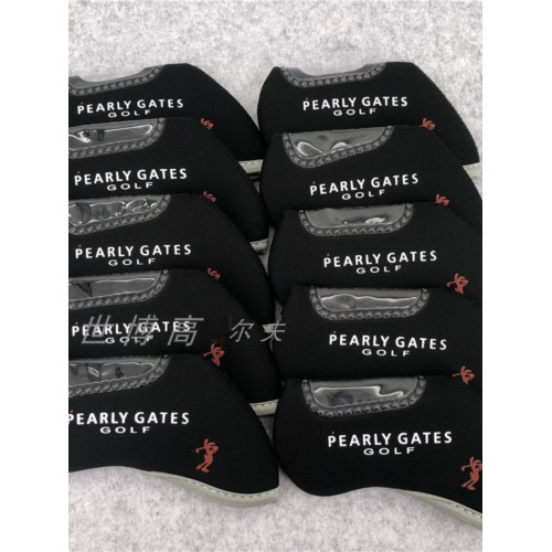 高爾夫鐵桿套球桿套桿頭套男女款保護套小窗口帽套透明款球頭套