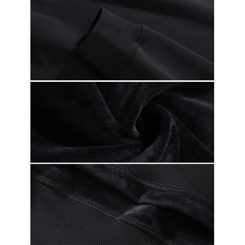 秋冬衛衣男士美式潮牌圓領上衣男冬季新款藏藍色寬松男裝加絨衣服 秋冬衛衣男士美式潮牌圓領上衣男冬季新款藏藍色寬松男裝加絨衣服