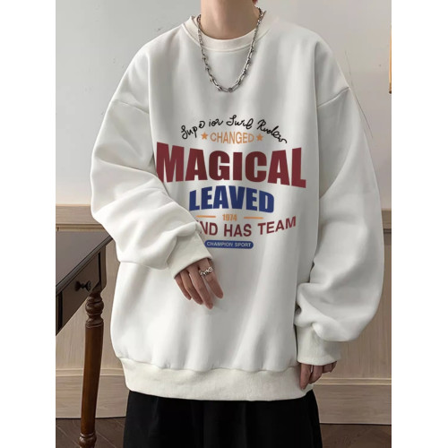 純棉重磅oversize新款男款潮牌寬松大碼復古美式重磅字母圓領衛衣 純棉重磅oversize新款男款潮牌寬松大碼復古美式重磅字母圓領衛衣