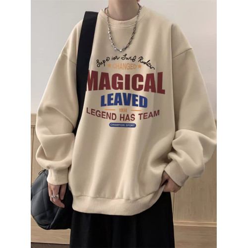 純棉重磅oversize新款男款潮牌寬松大碼復古美式重磅字母圓領衛衣 純棉重磅oversize新款男款潮牌寬松大碼復古美式重磅字母圓領衛衣