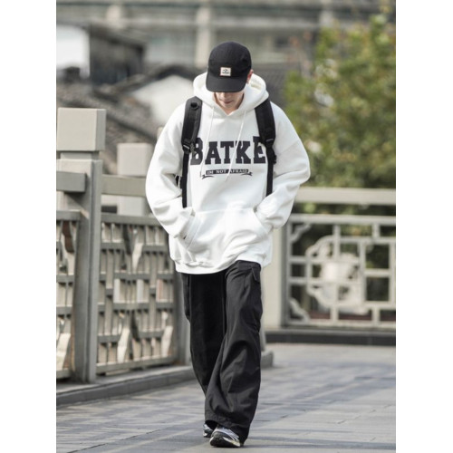 特大碼300斤純棉重磅連帽衛衣男裝秋冬季美式復古潮牌ins寬松外套 特大碼300斤純棉重磅連帽衛衣男裝秋冬季美式復古潮牌ins寬松外套