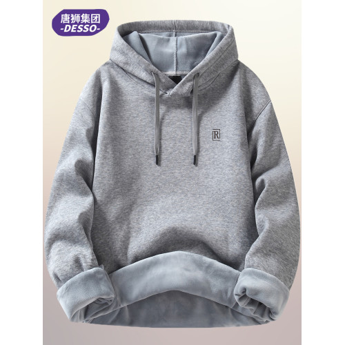 唐獅集團DESSO連帽長袖衛衣男秋冬新款寬松打底大碼套頭男裝上衣 唐獅集團DESSO連帽長袖衛衣男秋冬新款寬松打底大碼套頭男裝上衣