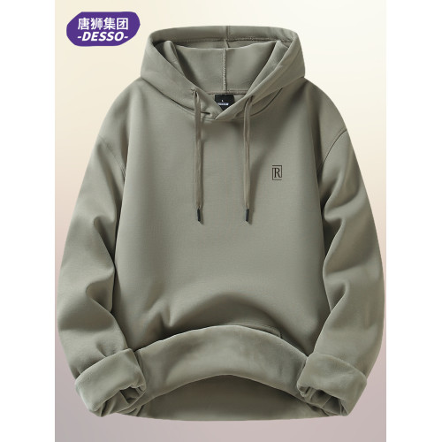 唐獅集團DESSO連帽長袖衛衣男秋冬新款寬松打底大碼套頭男裝上衣 唐獅集團DESSO連帽長袖衛衣男秋冬新款寬松打底大碼套頭男裝上衣