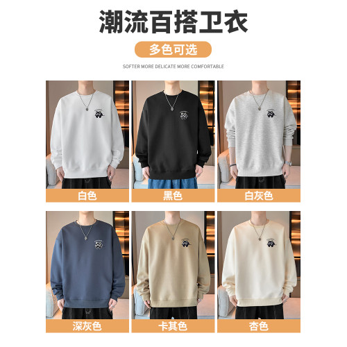 唐獅集團DESSO美式加絨男士衛衣秋冬新款圓領長袖t恤男裝情侶上衣 唐獅集團DESSO美式加絨男士衛衣秋冬新款圓領長袖t恤男裝情侶上衣