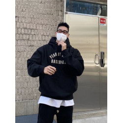 特大碼300斤重磅衛衣男女裝秋季復古情侶連帽衫寬松休閒外套上衣2