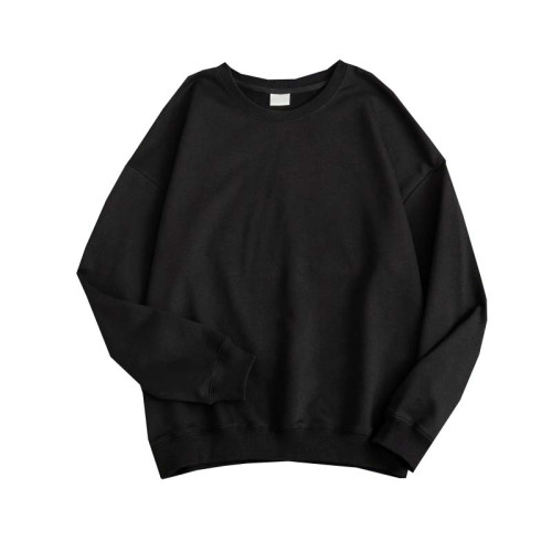 冬季簡約純色圓領加絨衛衣男潮流寬松ins港風情侶bf套頭帽衫上衣 冬季簡約純色圓領加絨衛衣男潮流寬松ins港風情侶bf套頭帽衫上衣