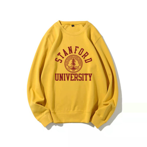 斯坦福大學Stanford圓領衛衣男史丹福美國常春藤名校休閒美式衣服 斯坦福大學Stanford圓領衛衣男史丹福美國常春藤名校休閒美式衣服