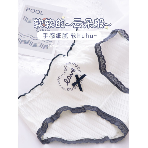 少女內褲純棉全棉襠抗菌100%中腰三角無痕女生女式短褲學生褲衩頭