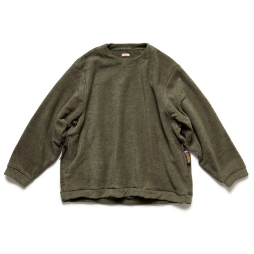 21AW KAPITAL 平田和宏 餘文樂同款 搖粒絨保暖寬松圓領套頭衛衣 21AW KAPITAL 平田和宏 餘文樂同款 搖粒絨保暖寬松圓領套頭衛衣