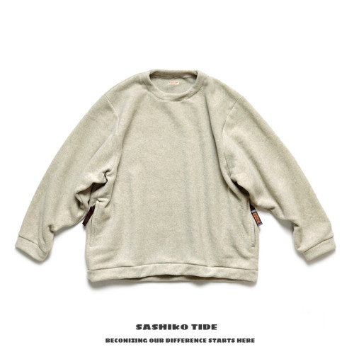 21AW KAPITAL 平田和宏 餘文樂同款 搖粒絨保暖寬松圓領套頭衛衣 21AW KAPITAL 平田和宏 餘文樂同款 搖粒絨保暖寬松圓領套頭衛衣