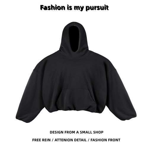 美式復古重磅廓形衛衣男女連帽衫個性痞帥ins潮情侶休閒高街上衣 美式復古重磅廓形衛衣男女連帽衫個性痞帥ins潮情侶休閒高街上衣