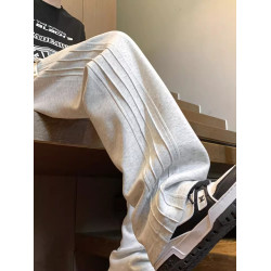 長腿叔叔190高個子運動褲青少年加長衛褲男秋冬直筒加絨加長男褲