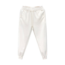 簡約純色棉質衛褲男春秋運動修身白色褲子2025新款男士束腳休閒褲