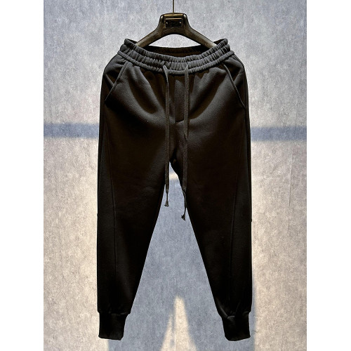 加絨男衛褲男春秋款潮牌束腳運動褲美式潮流寬松純色百搭休閒長褲 加絨男衛褲男春秋款潮牌束腳運動褲美式潮流寬松純色百搭休閒長褲