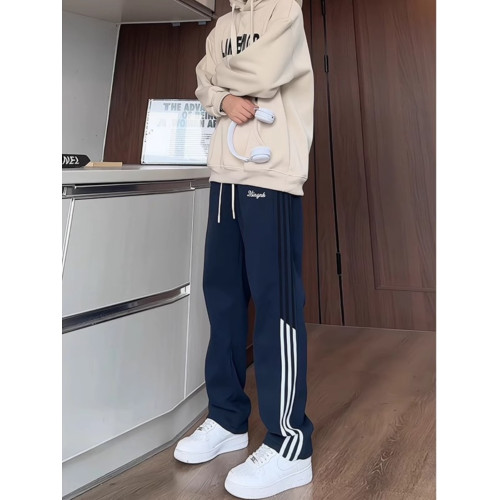 秋冬款青少年褲子男孩初中高中學生運動衛褲大童加絨加厚休閒長褲 秋冬款青少年褲子男孩初中高中學生運動衛褲大童加絨加厚休閒長褲