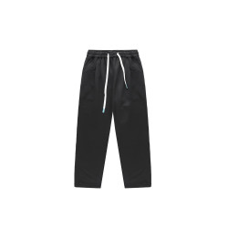 @港仔文藝男 灰色衛褲男秋冬男款直筒休閒運動長褲男生寬松褲子