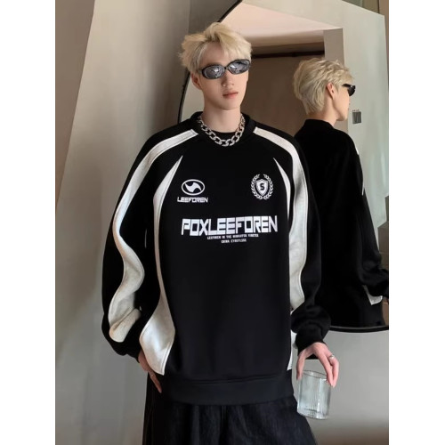 美式重磅衛衣男款秋冬加絨加厚青少年衣服2025新大碼男裝痞帥上衣 美式重磅衛衣男款秋冬加絨加厚青少年衣服2025新大碼男裝痞帥上衣